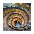 Trademark Fine Art Philippe Hugonnard 'Dolce Vita Rome 3 Spiral Staircase' Canvas Art, 24x24 PH01360-C2424GG